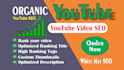 rank youtube channel,video promotion,monetize channel,video seo