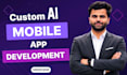 create mobile app development as android app ios app ai mobile app development