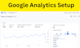 setup google analytics on your website