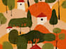create a 2d motion graphics animation