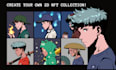 create custom 2d nft art collection cartoon, collectibles nft art