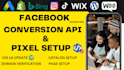 fix facebook tracking pixel setup and conversion API