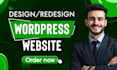 build wordpress website, design, redesign wordpress business website development