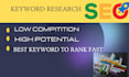 do advanced keyword research for SEO and competitor analysis
