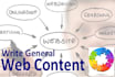 write general web content