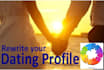 rewrite your online dating profile