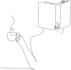 draw a detailed vectorize line art of any image, logo or illustrations