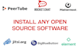 install and upgrade any open source software for you