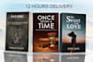 design a christian book cover , createspace cover