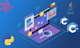solve oop, data structures problems in c, cpp, python, java