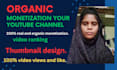 do organic  promotion and monetization your youtube channel