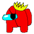 draw among us pixel art