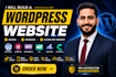 copy, clone, redesign replicate or duplicate any website into wordpress