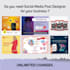 design social media ad creative, facebook ads post, instagram post, story design