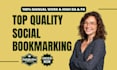 do manual social bookmarking SEO backlinks for link building