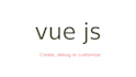 do vue js front end codes