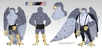 make the reference sheet for your fursona, furry character