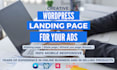 do professional landing page, with mobile optimization