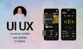 design mobile apps UI UX creative design in figma