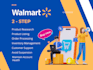 setup, optimize and manage walmart with two step or ds model