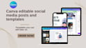 design social media posts through canva