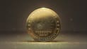 design a 3d coin,token, crypto logo, bitcoin in high quality