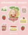design cute kawaii sticker sheets and sticker cards