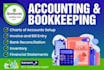 assist is accounting and bookkeeping tasks