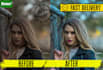 edit and retouch 10 photos within 5 hours professionally