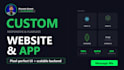 build a custom react web app or business website using mern stack