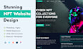 design awesome nft website design