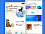create landing page design in figma
