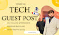 tech guest post SEO guest post USA guest post guest posting service techbullion