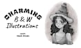 draw black and white illustrations for chapter books