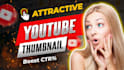 design amazing youtube thumbnail