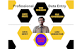 do perfect data entry and web research