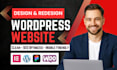 revamp or redesign wordpress website with full development support