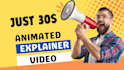create 2d animation video, infographic or animated explainer video