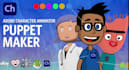 create 3d 2d adobe character animator puppet with good graphics