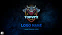 create epic gaming youtube intro outro logo animation video