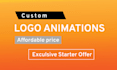 create 2d custom logo animation, video intro and outro