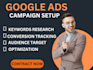 setup and manage your ppc ads campaign for ecommerce business
