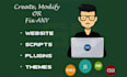 create, fix websites in HTML, js, PHP, sql, mongodb