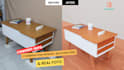 convert furniture photos into cgi rendering background