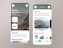 design mobile app UI in figma