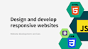 develop custom website using html css js and bootstrap