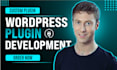 do wordpress plugin development and plugin customization