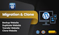 do migrate, clone, duplicate, backup wordpress website
