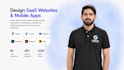 design modern saas website, dashboard, mobile app UI UX in figma