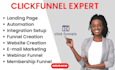 design clickfunnel landing page, sales funnel